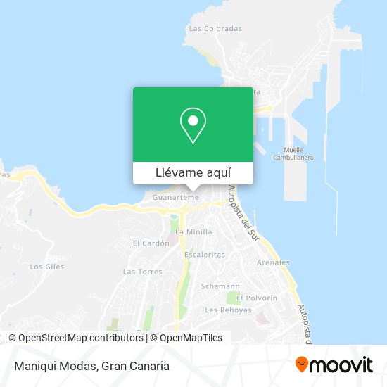 Mapa Maniqui Modas
