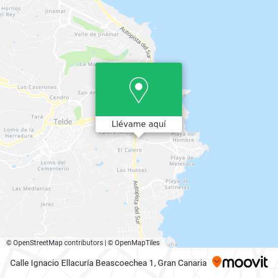 Mapa Calle Ignacio Ellacuría Beascoechea 1