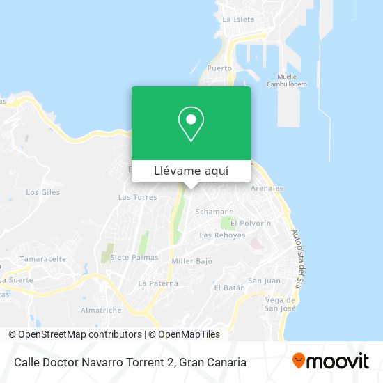 Mapa Calle Doctor Navarro Torrent 2