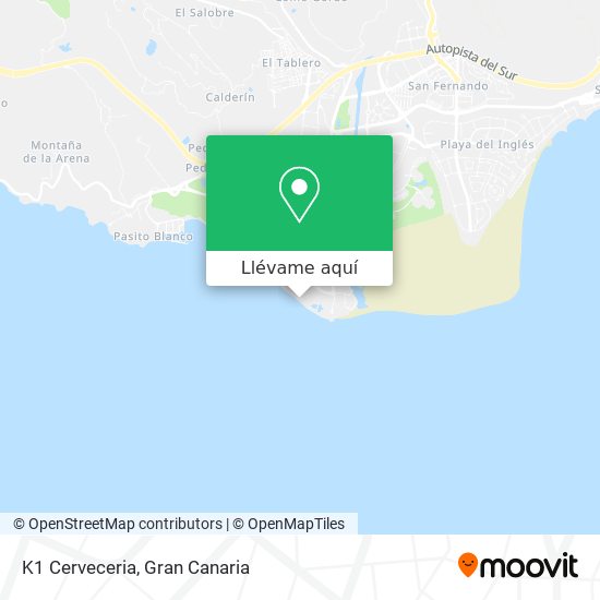 Mapa K1 Cerveceria