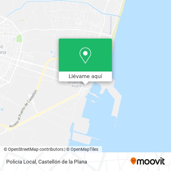 Mapa Policía Local