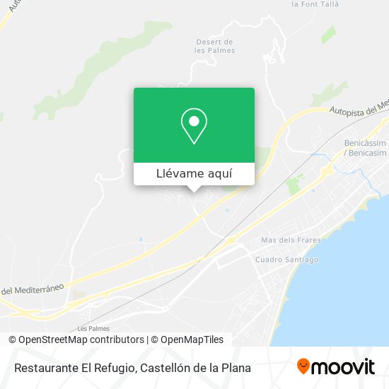 Mapa Restaurante El Refugio