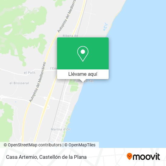 Mapa Casa Artemio