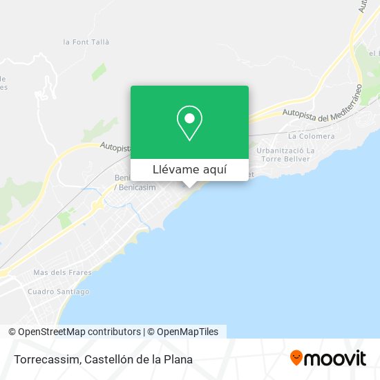 Mapa Torrecassim
