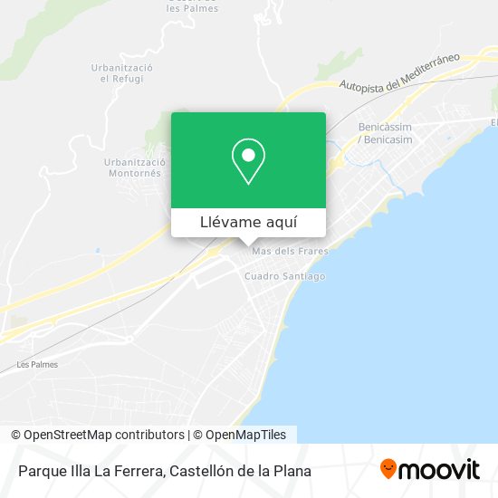 Mapa Parque Illa La Ferrera