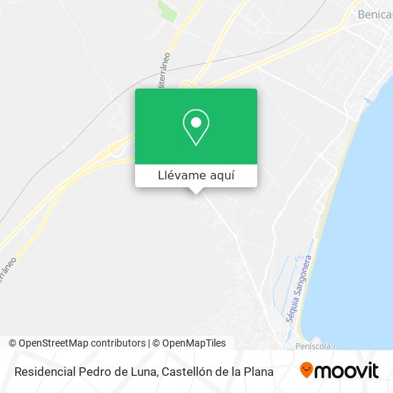 Mapa Residencial Pedro de Luna