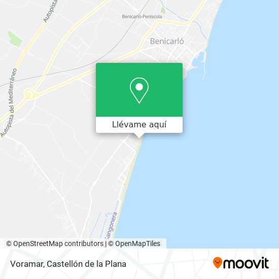 Mapa Voramar