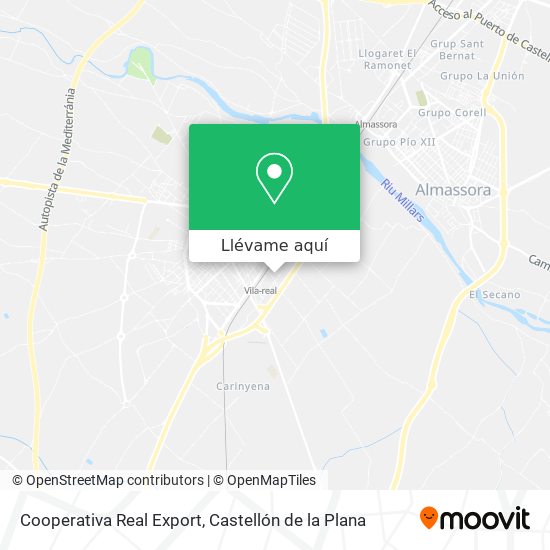 Mapa Cooperativa Real Export
