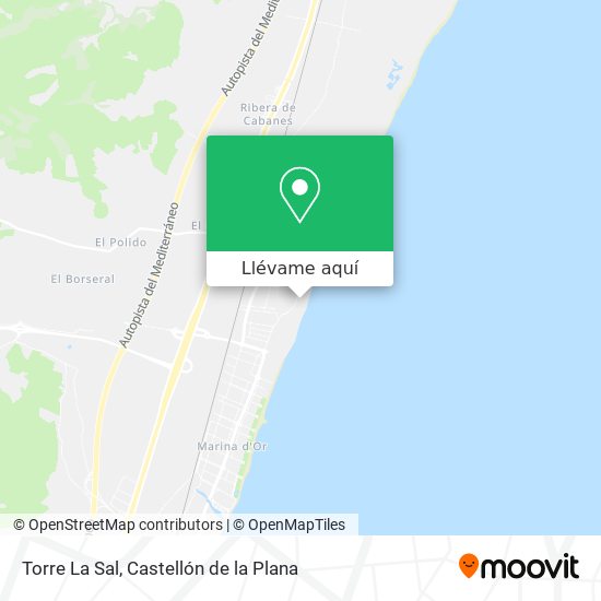 Mapa Torre La Sal