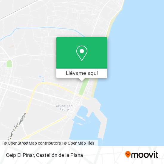 Mapa Ceip El Pinar