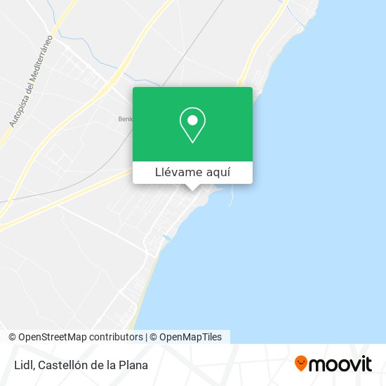 Mapa Lidl