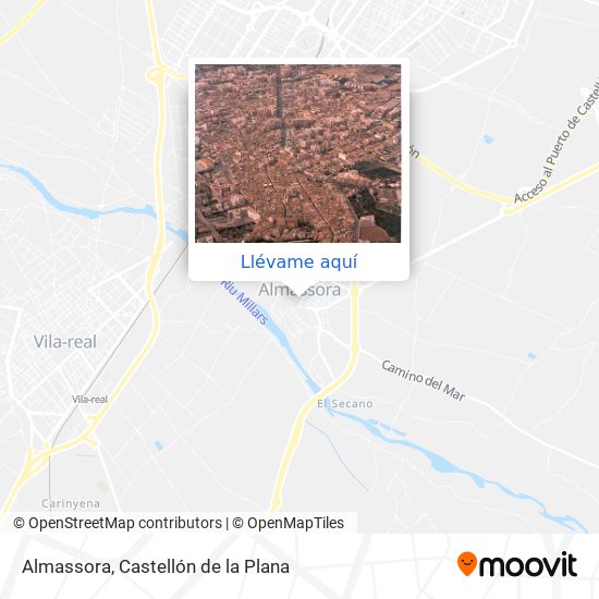 Mapa Almassora
