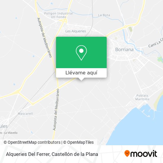 Mapa Alqueries Del Ferrer