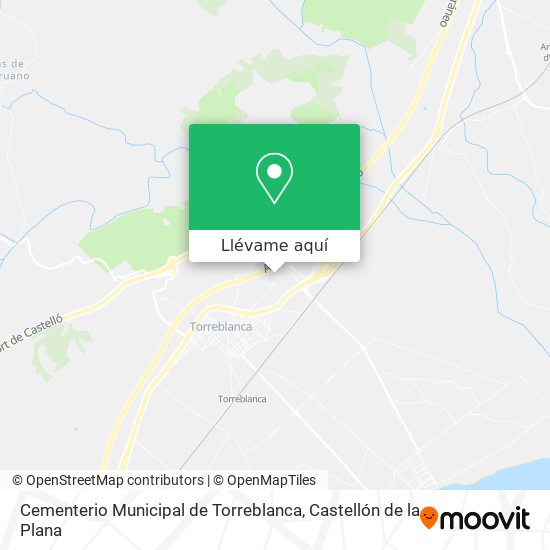 Mapa Cementerio Municipal de Torreblanca