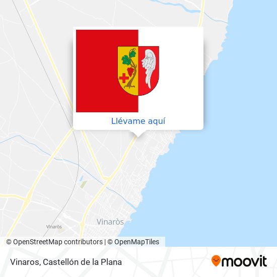 Mapa Vinaros