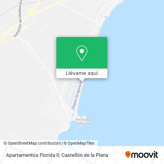 Mapa Apartamentos Florida II