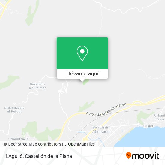 Mapa L'Agulló