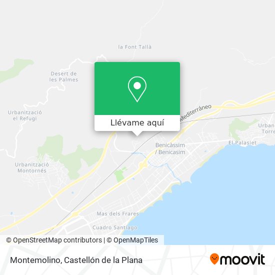 Mapa Montemolino
