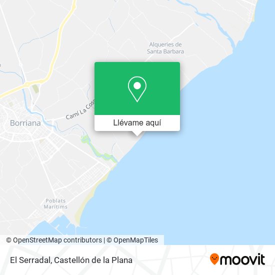 Mapa El Serradal