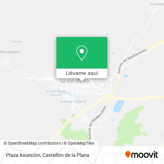 Mapa Plaza Asunción