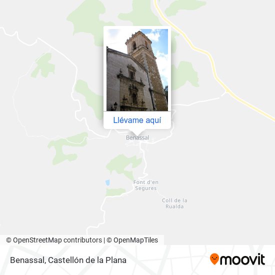 Mapa Benassal