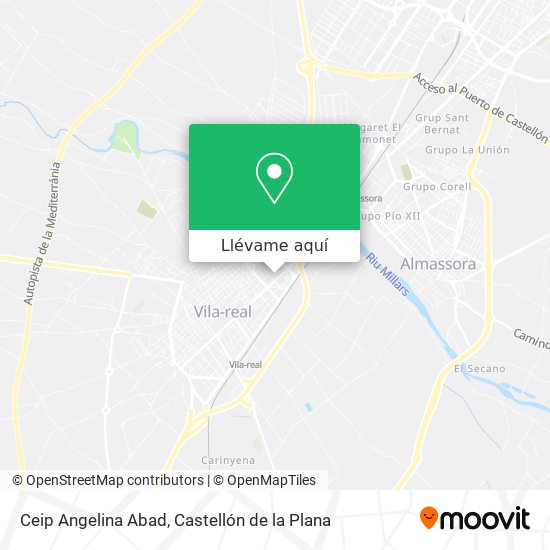 Mapa Ceip Angelina Abad