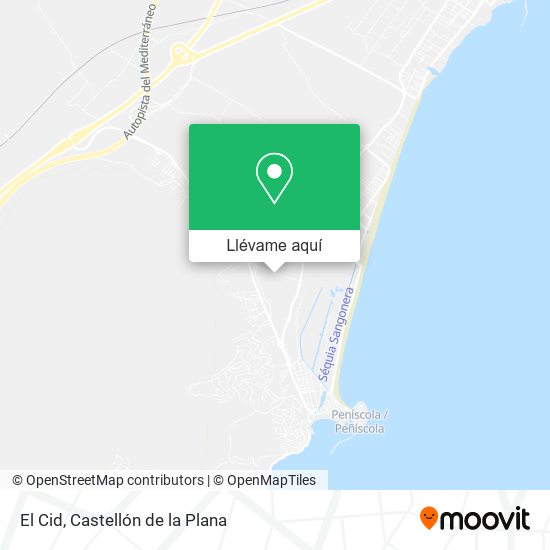 Mapa El Cid