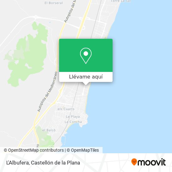 Mapa L'Albufera