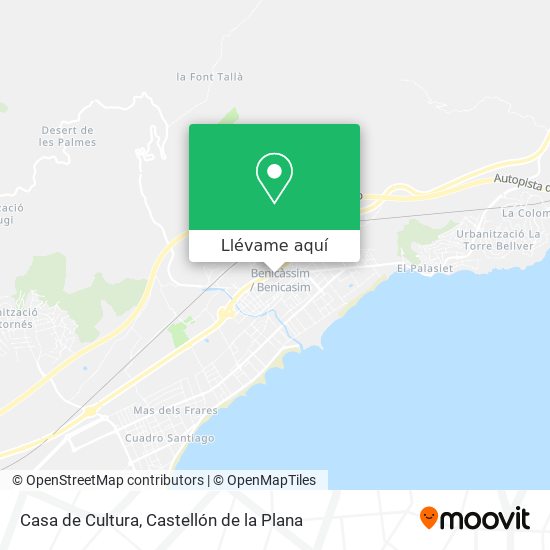 Mapa Casa de Cultura