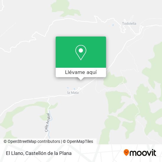 Mapa El Llano