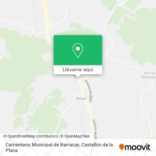 Mapa Cementerio Municipal de Barracas