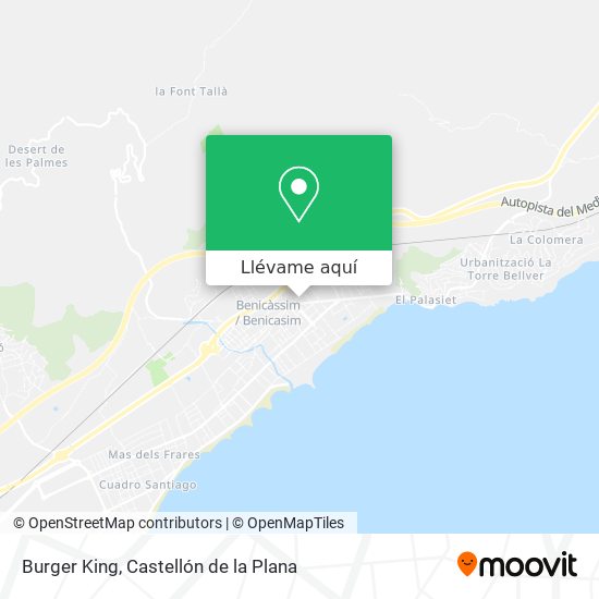 Mapa Burger King