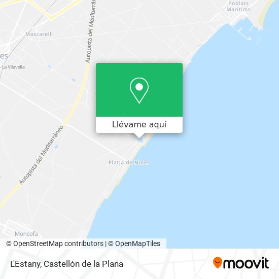 Mapa L'Estany