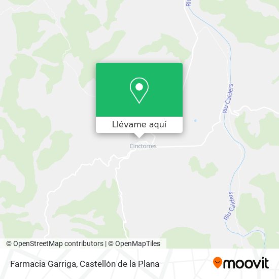 Mapa Farmacia Garriga