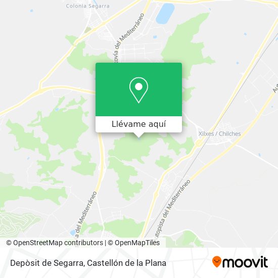 Mapa Depòsit de Segarra