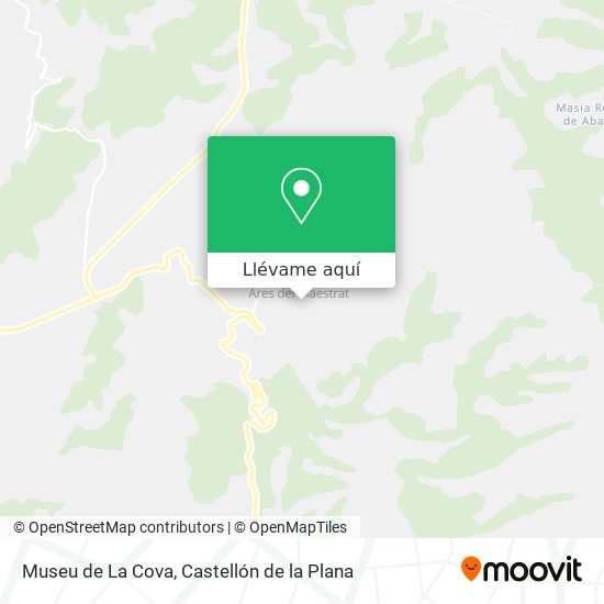 Mapa Museu de La Cova