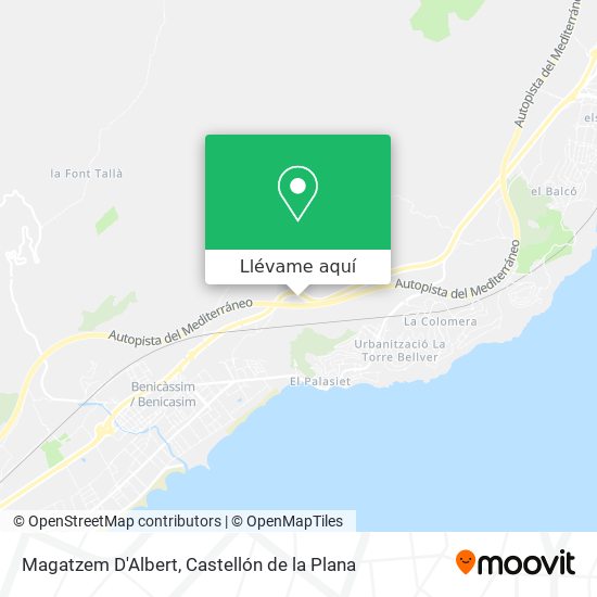 Mapa Magatzem D'Albert