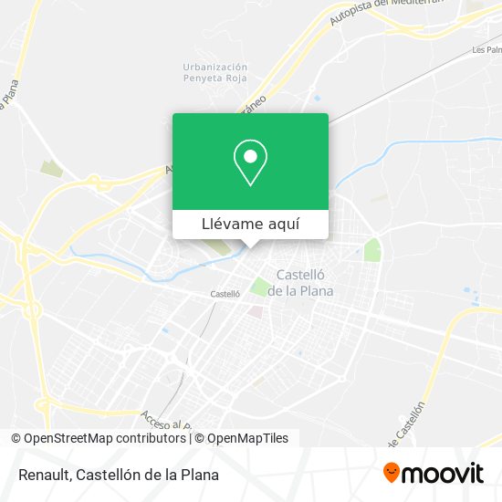Mapa Renault