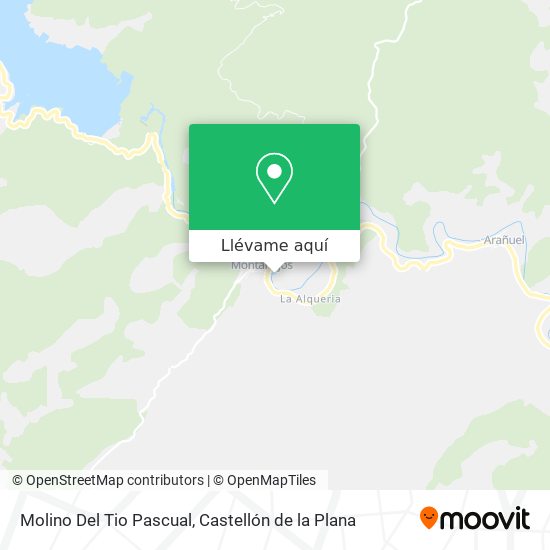 Mapa Molino Del Tio Pascual