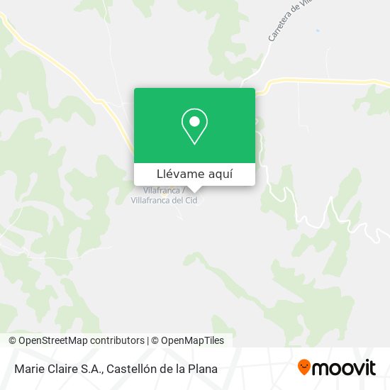 Mapa Marie Claire S.A.