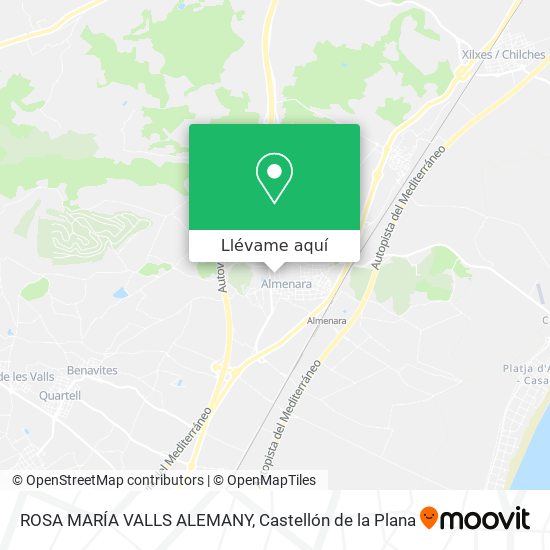 Mapa ROSA MARÍA VALLS ALEMANY