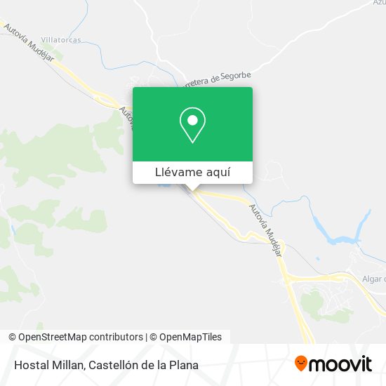Mapa Hostal Millan