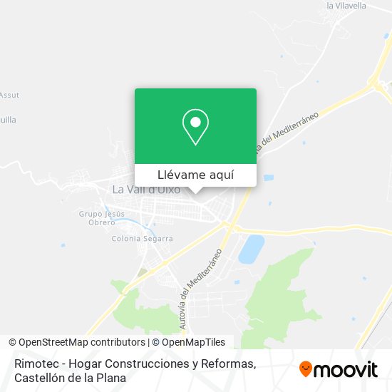 Mapa Rimotec - Hogar Construcciones y Reformas