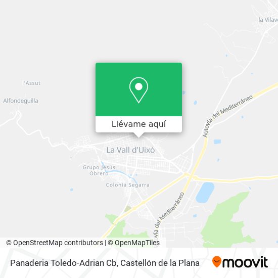 Mapa Panaderia Toledo-Adrian Cb
