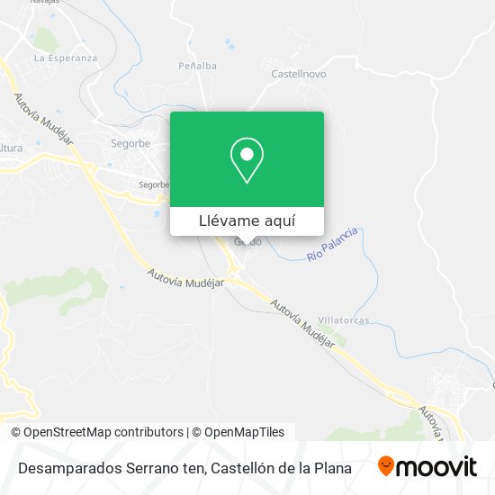 Mapa Desamparados Serrano ten