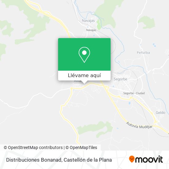 Mapa Distribuciones Bonanad