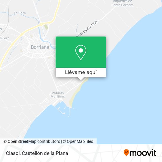 Mapa Clasol