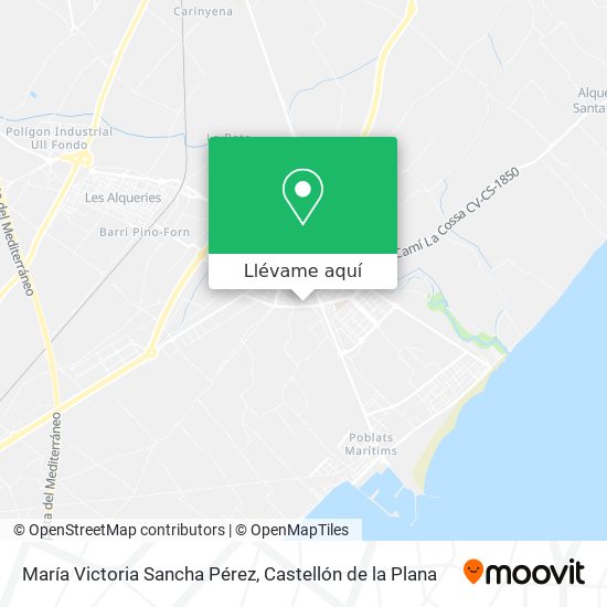 Mapa María Victoria Sancha Pérez