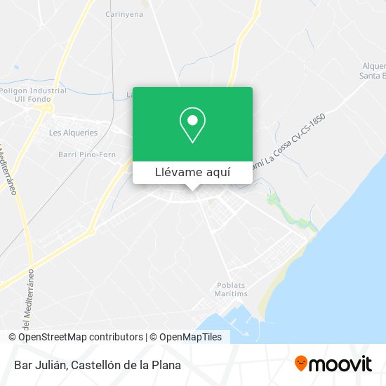 Mapa Bar Julián