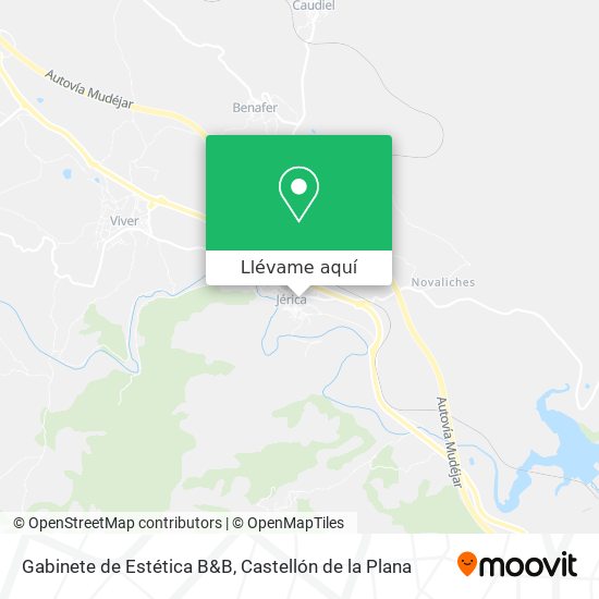 Mapa Gabinete de Estética B&B